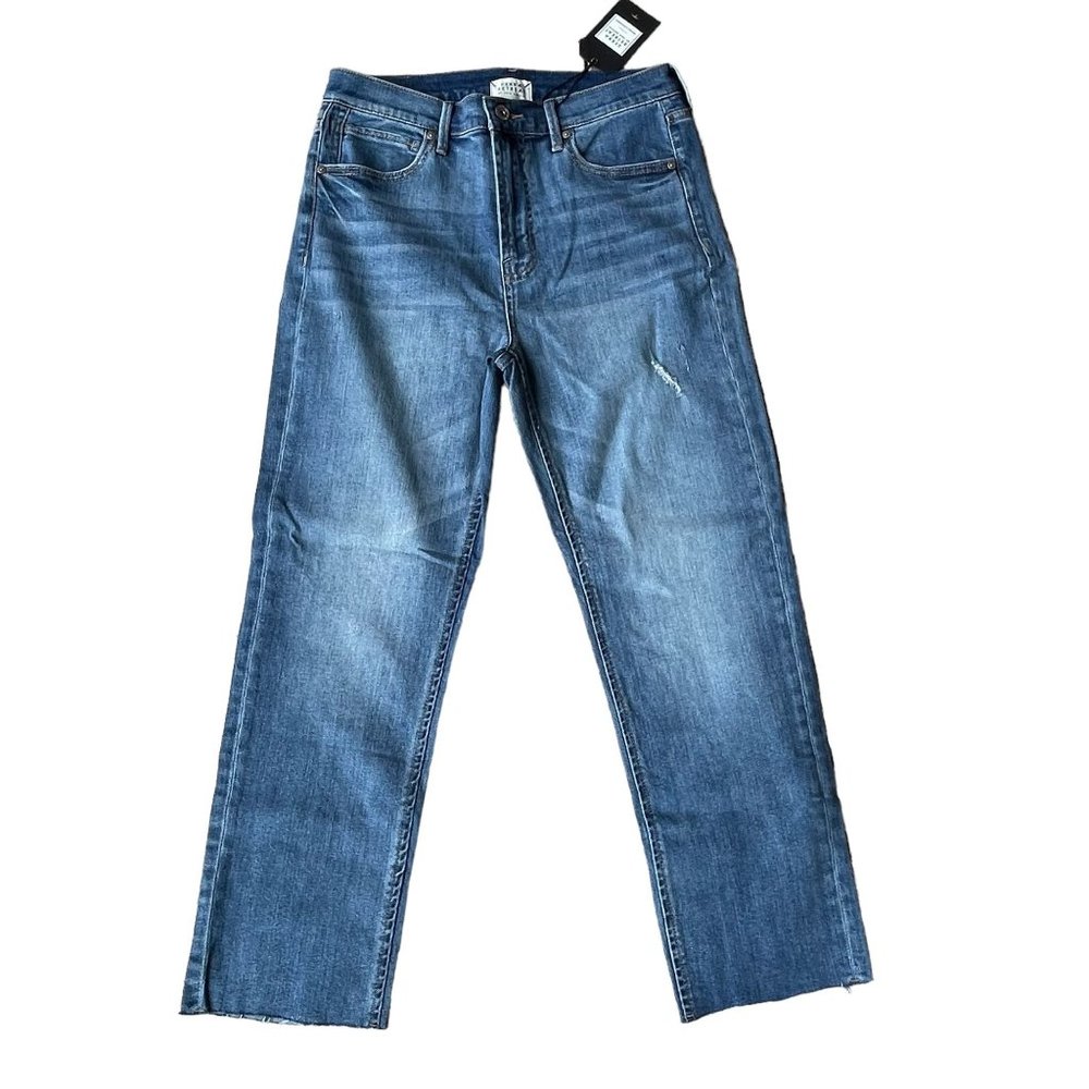 Serra Retreat Womens Jeans Straight Leg Five Pocket Size 8